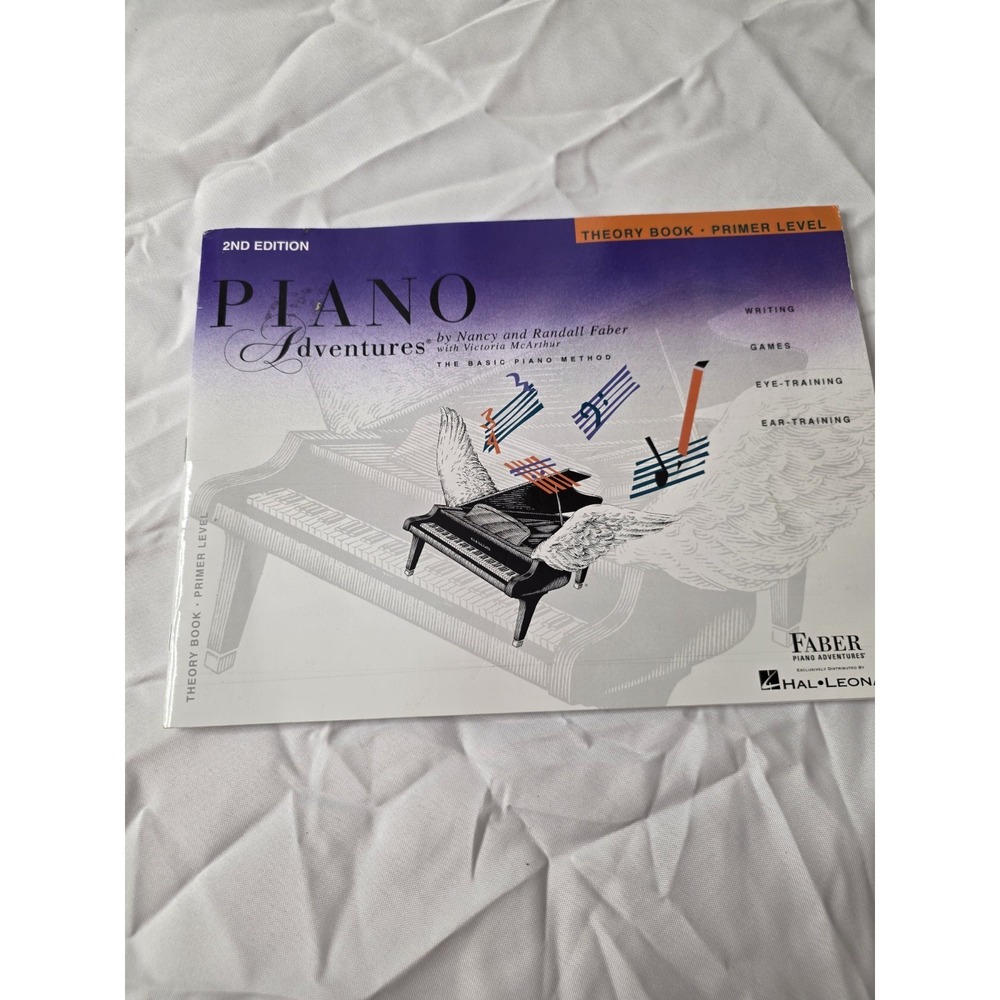 Faber Piano Adventures Primer Level Theory Book Workbook 2nd Edition Beginner